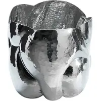 Tom Dixon - Cloud Vessel Pflanzentopf Short Silver