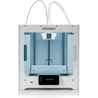 Ultimaker 3D-printer Ultimaker S3 opvarmeligt trykunderlag, Dual-Dysesystem (dual extruder)