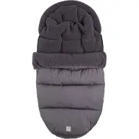 Jollein Fußsack, Puffed Black, Winterfußsäcke