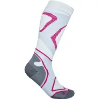 Bauerfeind Run Performance Compression Socks weiß-pink (WEI-PIN) 35-37