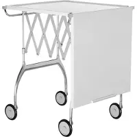 Kartell Battista Servierwagen mit Rollen 100x54x69 cm