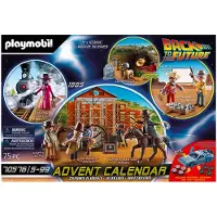 Playmobil Weihnachten 70576 Adventskalender "Back to the Future Part III"
