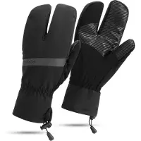 Rogelli Fahrradhandschuhe für den Winter Nova Lobster | Größe M