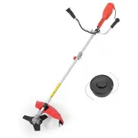 HECHT 1445 Freischneider Elektro | mit Tragegurt | 25,5 und 42 cm Schnittkreis | 1400W | 230V | Elektrosense