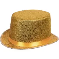 Boland Glitzer Zylinder Hut