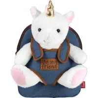 Perletti Einhorn Tiara Plüsch Rucksack