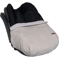 Babys Only Sense Decke für Kindersitz, Pebble Grey