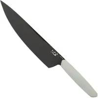 XIN Cutlery XinCore XC125 White G10, Red Liners, Black TiN Coating, Kochmesser 21,5 cm