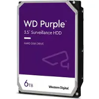Western Digital WD Purple WD63PURZ - Festplatte - - intern - 3.5" 8.9 cm - SATA/s - Puffer - Festplatte - Serial ATA
