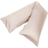 Yumeko Kissenbezug Baumwollsatin 35x160 Rosa - Eco, Bio & Fairtrade
