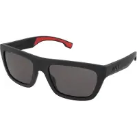 HUGO BOSS Boss 1450/S Herren-Sonnenbrille Vollrand Quadratisch Kunststoff-Gestell, schwarz