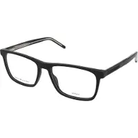 Tommy Hilfiger Eyewear TH 1945 Herren-Brille inkl. Gläser Vollrand Quadratisch Acetat-Gestell 56/17/145, schwarz