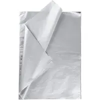Creotime Seidenpapier 50x70 cm Silber 25 Stück