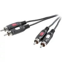 Speaka Professional Speaka Audiokabel 2x Cinch 0.5 m