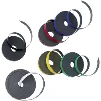 Nobo Selbstklebendes Magnetband 10mmx10 m, Schwarz, China, 10 mm, 100 cm, 390 g, 190 mm