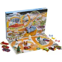 Hot Wheels Kinder-Adventskalender 2022 inkl. 8 Spielzeug-Autos in 1:64