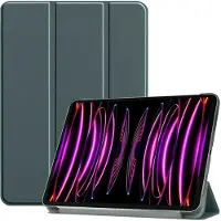 IMoshion Trifold Klapphülle für das Apple iPad Pro 12.9 (2018/2020/2021/2022) - Dunkelgrün
