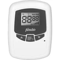 Alecto DBX-80BU - Zusätzliches Babyeinheit für DBX-80, weiß/anthrazit