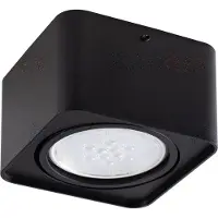 Kanlux S.A. LED AR111 Strahler Einbaurahmen Schw. viereckig - für 1 LED Spot