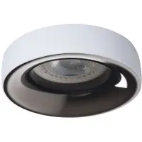 Kanlux S.A. LED GU10 Strahler Einbaurahmen Weiß rund - für 1 LED Spot