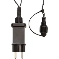Koopman Starter Kabel für koppelbare LED Weihnachtsbeleuchtung 10 Meter (Max. 3500 LED's)