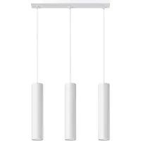 Sollux Hängeleuchte LAGOS 3L weiß 3xGU10 10W Stahl 90x6x45cm