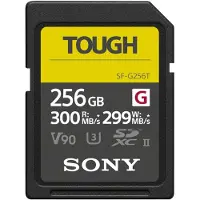 Sony SFG256T.SYM, 256 GB, SDXC, Klasse 10, UHS-II, 300 MB/s, 299 MB/s