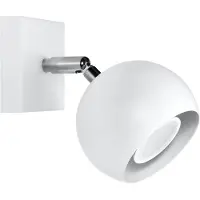 Sollux Wandleuchte OCULARE weiß 1xGU10 10W Stahl 10x16x10cm