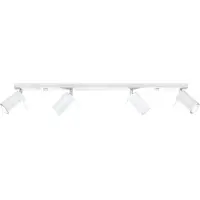 Sollux Deckenleuchte RING 4L weiß 4xGU10 10W Stahl 16x6x80cm
