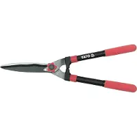 TRIZERATOP YT-8822, Schwarz, Rot, Wellenklinge, Stahl, Thermoplastischer Gummi (TPR), 20,5 cm, 550 mm