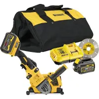 DeWalt Kit DCG4610T2 (DCG414 + DWE46225 + 2 x 6,0 Ah + DCB118 + Tasche)