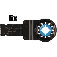 Makita B-64945-5 MULTITOOL PLUNGE CUT SAW BLADE 20mm TMA060 HM, STARLOCK, Metalas, 5Vnt