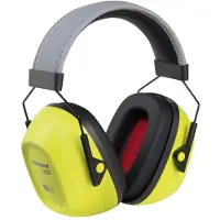 Honeywell Howard Leight HOWARD LEIGHT Gehörschutz VeriShield VS130HV, EN 352, SNR 34 dB, gepolsterter Kopfbügel, fluoreszierend gelb