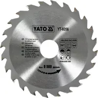 YATO Plattensäge für Holz 160x30mm 24 mit YT-6056