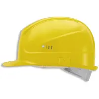 Uvex Schutzhelm super boss 9750120 gelb mit Lüftungen