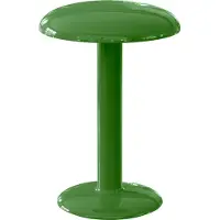 Flos Gustave Portable Tischleuchte Lacquered Green - Flos , Gustave, dimmbar, Grün, für Terrasse, Metall, Design