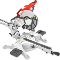 HECHT 820 Kappzugsäge mit 250 mm Sägeblatt | Laser | 2350 W | 4000 U/min | Spänefangsack