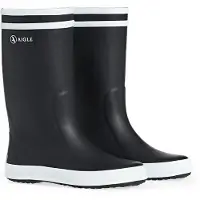 Aigle Gummistiefel Kids Lolly Pop 2 Marine/Blanc-Schuhgröße 37