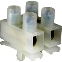 ADELS-CONTACT 124502 Lüsterklemme flexibel: 0.5-2.5 mm² starr: - Polzahl: 2 10