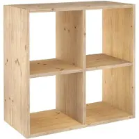 Astigarraga 2x2 Dynamisches Modulares Regal Aus Massivem Kiefernholz