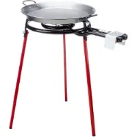 Vaello 76969 46 Cm Paella-pfannenset Schwarz Schwarz One Size