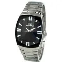 Chronotech CT.7065M/02M Herren-Armbanduhr, Edelstahl-Gehäuse, Metall-Armband