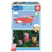 Educa Wood: Peppa Pig - 2 X 16 Pieces