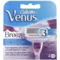Gillette Venus Breeze, Frauen, , Violett, Weiß, 4 Stück(e)