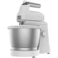 Cecotec PowerTwist 500 Steel, Standmixer, Silber, Weiß, Schlagen, Kneten, Mixen, Rührer, 3,5 l, Edelstahl, 500 W