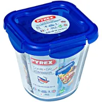 Pyrex Schüssel hoch mit Deckel, 0,8 Liter - | Cook & Go