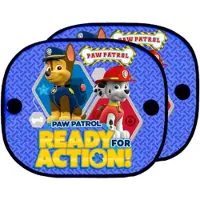 Paw Patrol The Sonnenschutzvorhang Für Autos Lpc112 Für Kinder (44 X 36 Cm)(2 Pcs)