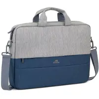 Rivacase Riva Case 75 series 7532 - Notebook-Tasche - 39.6 cm (15.6") - Grau, dunkelblau