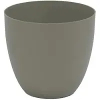 Plastiken Round Pot 38 Cm Golden
