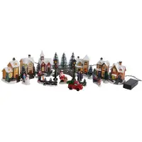 Lumineo Weihnachtsdorf-szene